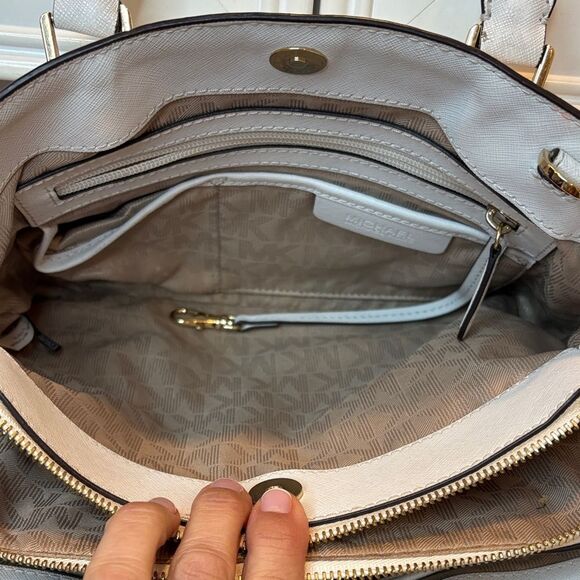 Michael Kors Savannah Medium Convertible Satchel Bag - Picture 12 of 16